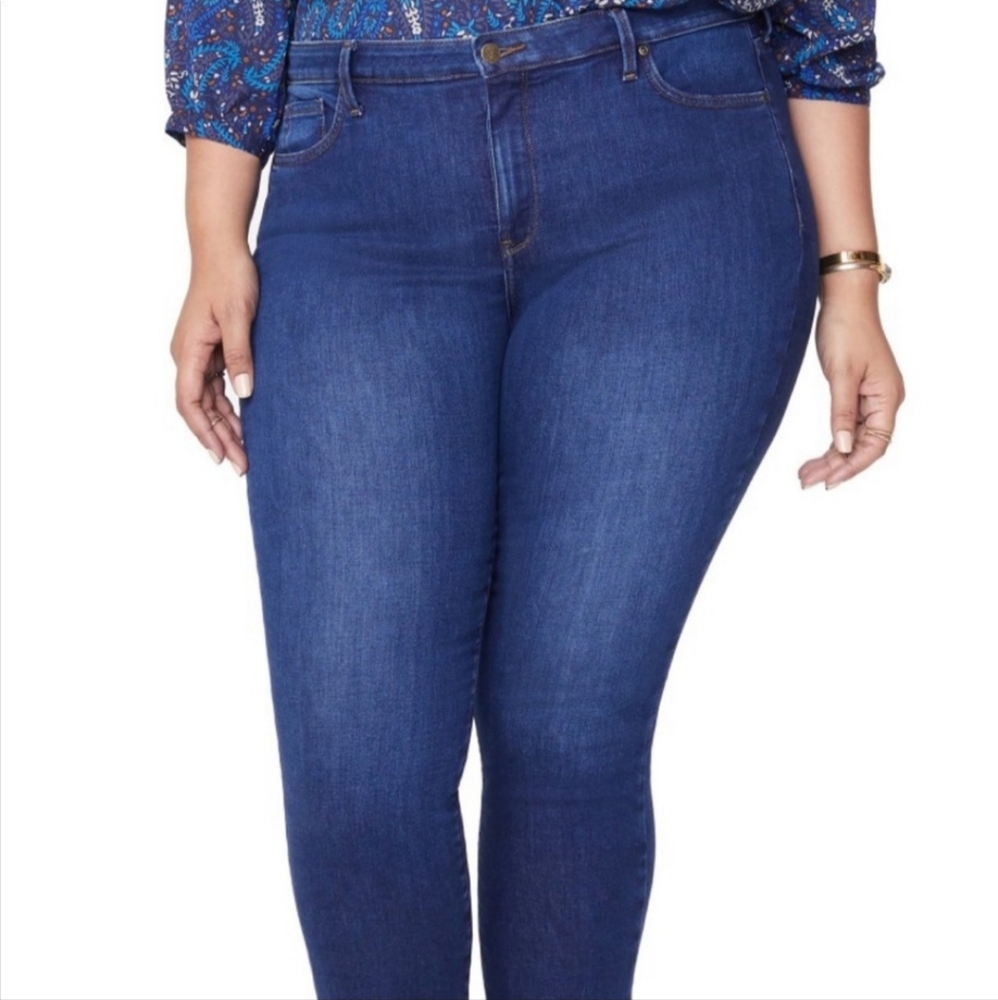 NWT NYDJ Jeans Sheri Slim LIFTXTUCK Technology Denim Stretch 22WP